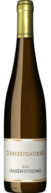 Немецкое вино Riesling Hasensprung Dreissigacker белое сухое