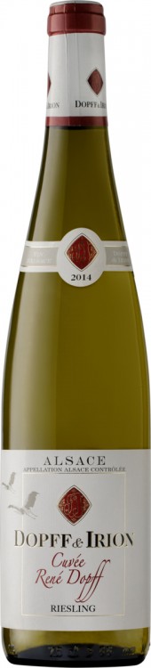 Французское вино Riesling Cuvee Rene Dopff белое сухое