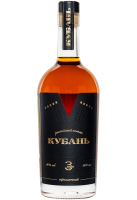 Российский коньяк трехлетний "Кубань"