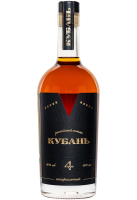 Российский коньяк четырехлетний "Кубань"