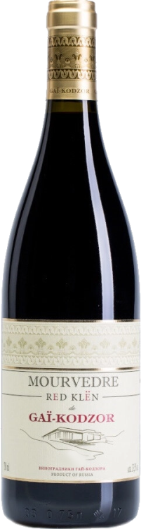 Вино Mourvedre Red Klёn de Gai-Kodzor красное сухое