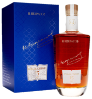 Российский коньяк КС "Н.Некрасов" 15 лет в подарочной упаковке