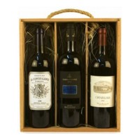 Пенал Addwood из древесины бука для трех бутылок "Бургонь"