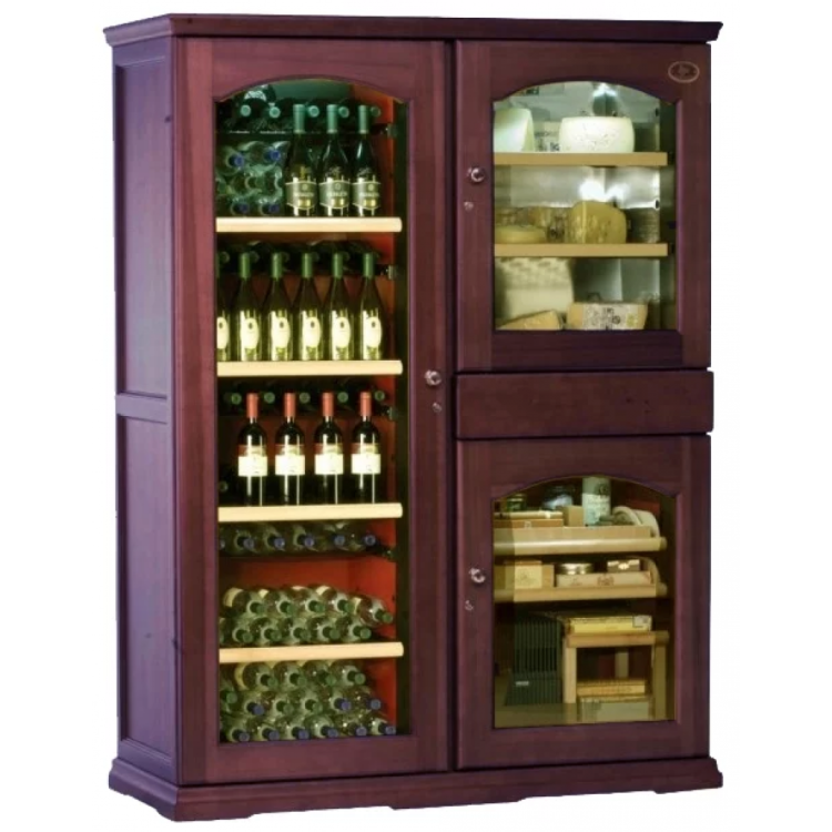 Винный шкаф компрессорный двухзонный Ip Industrie Cex 2503 Vu