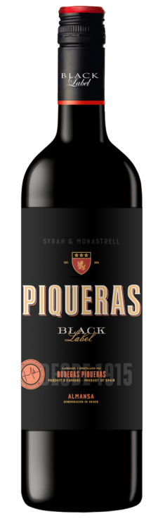 Испанское вино Piqueras Black Label красное сухое