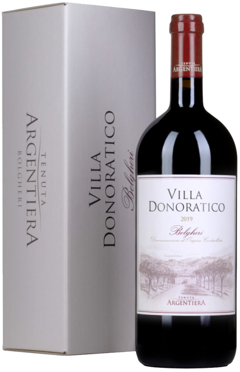 Итальянское вино Villa Donoratico 1.5 L в подарочной упаковке