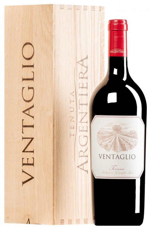 Итальянское вино Ventaglio в деревянном футляре