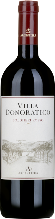 Итальянское вино Villa Donoratico красное сухое