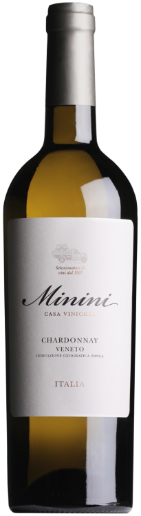 Итальянское вино Chardonnay Minini белое сухое