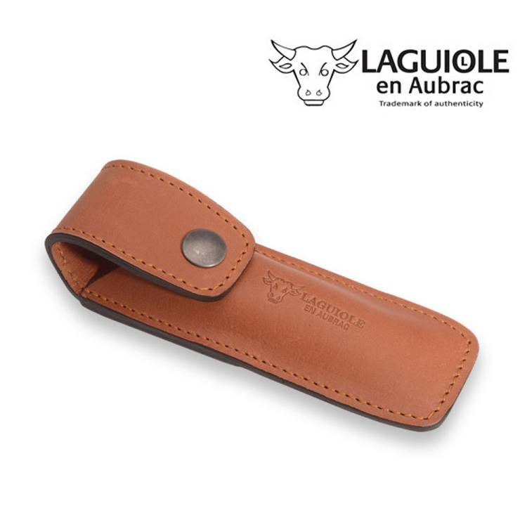 Чехол для штопора Laguiole En Aubrac Etui 13 cm Cuir Marron, черный