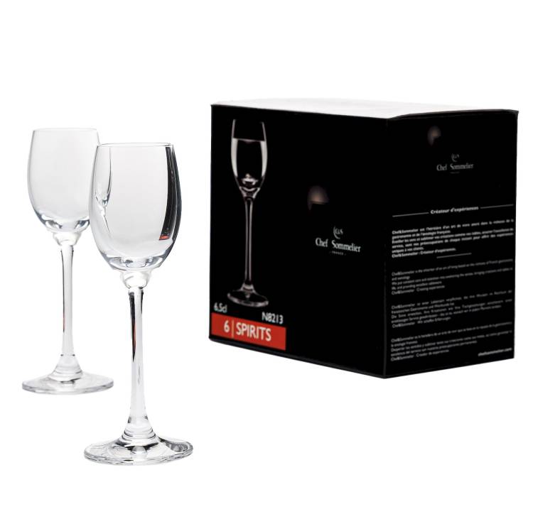 Рюмка для водки Chef&Sommelier Spirits 65 мл. / 6 шт. в п/у.