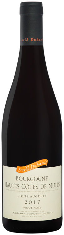 Французское вино David Duband Bourgogne Hautes Cotes de Nuits Louis Auguste красное сухое 