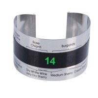 Браслет-термометр для вина на бутылку Original Vinoman