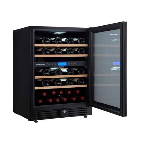 Винный шкаф Cellar Private встраиваемый, двухзонный CP043-2TBH
