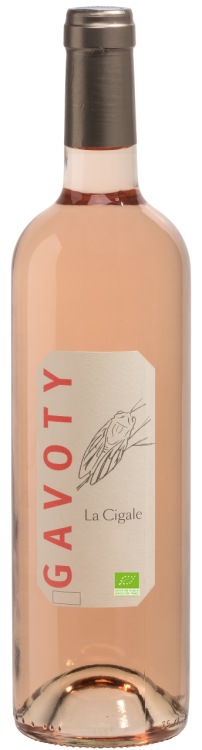 Французское вино Gavoty La Cigale розовое сухое