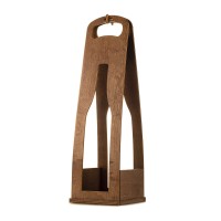 Переноска Addwood из тонированной фанеры для одной бутылки