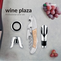 Набор из 4 винных аксессуаров для вина Legnoart Wine Plaze