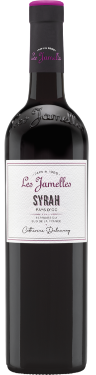 Французское вино Les Jamelles Syrah красное сухое
