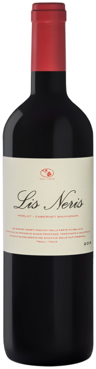 Итальянское вино Lis Neris красное сухое