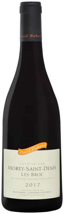 Французское вино David Duband Morey-Saint-Denis Premier Cru Les Broc красное сухое