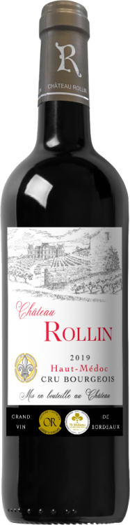Французское вино Chateau Rollin Cru Bourgeois красное сухое