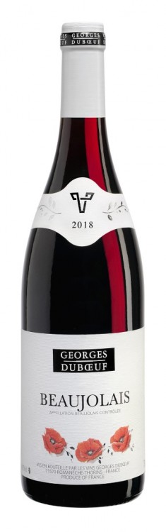 Французское вино Georges Duboeuf Beaujolais красное сухое