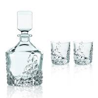Набор из графина и 2-х стаканов для виски Nachtmann Sculpture