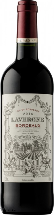 Французское вино Lavergne красное сухое