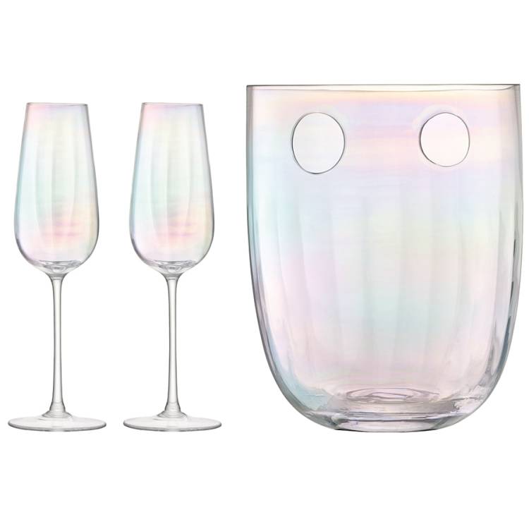 Набор для шампанского Lsa International Pearl, 3 предмета