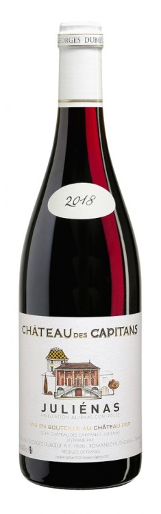 Французское вино Georges Duboeuf Juliénas. Château des Capitans красное сухое