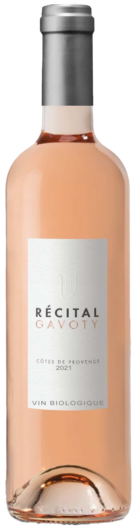 Французское вино Gavoty Recital Rose Bio розовое сухое