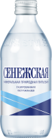 Вода природная питьевая Сенежская газированная (стекло) 0,33л