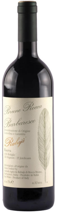 Итальянское вино Bruno Rocca Barbaresco Rabaja Riserva красное сухое