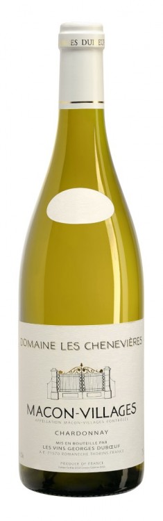 Французское вино Georges Duboeuf Macon-Villages. Domaine les Chenevières белое сухое