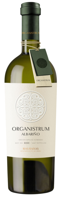 Испанское вино Organistrum Albarino белое сухое