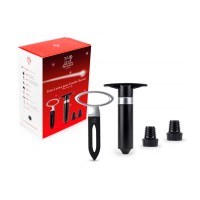 Подарочный набор штопор Mathus + Вакуумный насос для вина Epivac + 2 пробки для вина