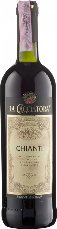 Итальянское вино La Cacciatora Chianti DOCG красное сухое