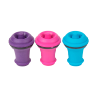 Пробки для вакуумного насоса цветные Vacu Vin Colors 3 шт.