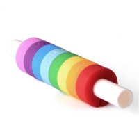 Цветные маркеры для винных бокалов в ассортименте Vinoman