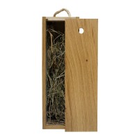 Пенал Addwood лакированный из древесины дуба для одной бутылки "Бургонь"