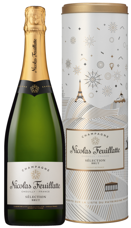 Шампанское Nicolas Feuillatte Brut Selection в тубе
